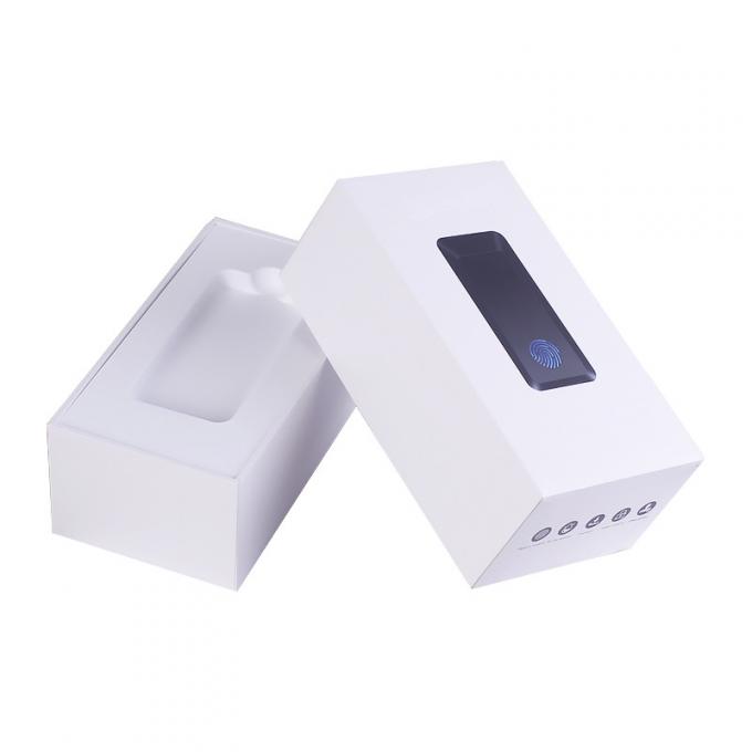 Impresión de empaquetado magnética de la caja CMYK 4C del teléfono celular de C2S C1S 1