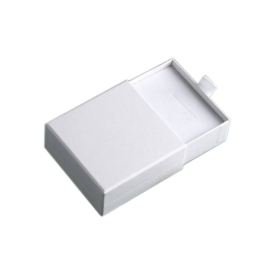 Cajas de regalo de desplazamiento del cajón de la caja 2m m de Gray Pink Velvet Magnetic Jewelry