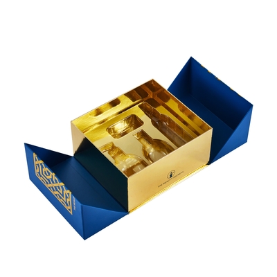 Caja de regalo cosmética de la cartulina dura del color de Panton que empaqueta a EVA Inside