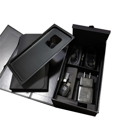 Caja de empaquetado EVA Insert de Smartphone del cierre magnético negro 6 de CMYK 4