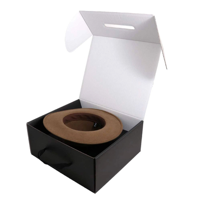 comprar SGS duro ROHS Flip Top Gift Box de las cajas de regalo de la manija grogrén online manufacture
