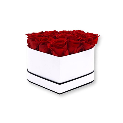comprar La flor de la cartulina de la ventana del ANIMAL DOMÉSTICO encajona las cajas de regalo del corazón de CMYK online manufacture
