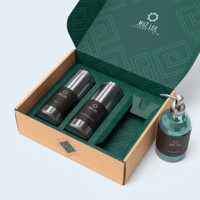 comprar el perfume de papel de 2.5m m que empaqueta las cajas de regalo planas con las tapas riega barnizar online manufacture