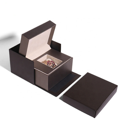 comprar el regalo de la caja de reloj de 2.5m m que empaqueta las cajas de regalo magnéticas plegables hace espuma parte movible online manufacture