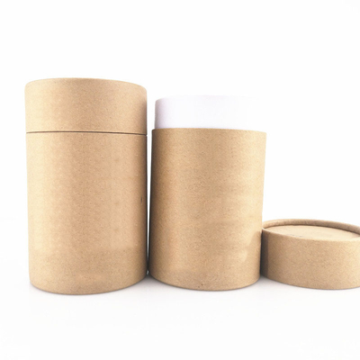 Empaquetado de papel duro del té del tubo de las cajas de regalo del ODM del OEM