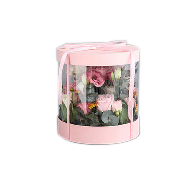 la flor floral de la ronda de la cartulina 1200g encajona la capa ULTRAVIOLETA