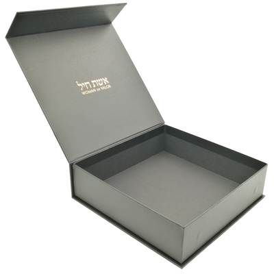 Capa acuosa dura de las cajas de regalo del cierre magnético de CCNB 250gsm