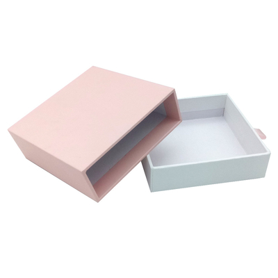 Las cajas de regalo duras de grabación en relieve CMYK 4C compensaron la caja magnética rosada