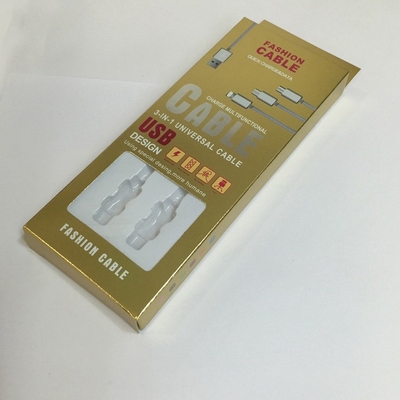los datos ardientes del oro 4C telegrafían la impresión de pantalla de seda reciclable de empaquetado de las cajas de papel