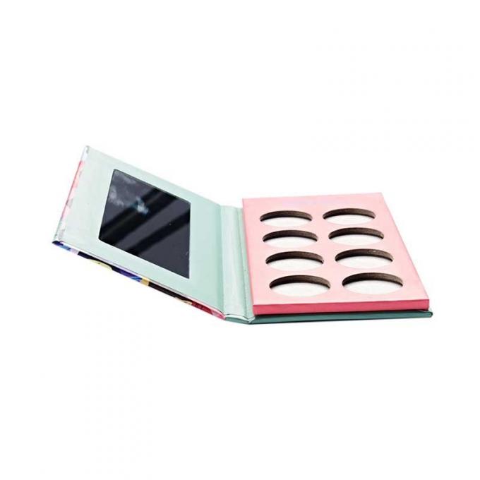 cajas de cartón de encargo de la paleta vacía del sombreador de ojos 250gsm con el logotipo 0