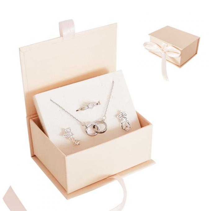 Joyería de la ropa 4C que empaqueta la impresión en offset de las cajas rígidas magnéticas del cierre 1