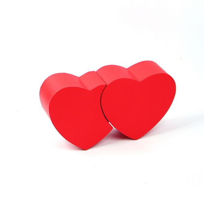 Pancific 400G cubrió el mate en forma de corazón de la caja de regalo de la cartulina ULTRAVIOLETA 0