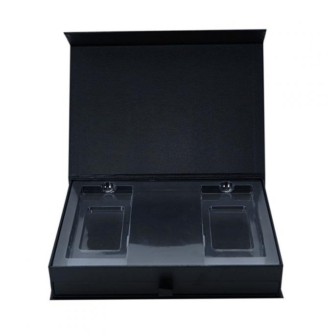 400G cubrió a Flip Top Cosmetic Gift Box que empaquetaba con el mate magnético de la captura ULTRAVIOLETA 0