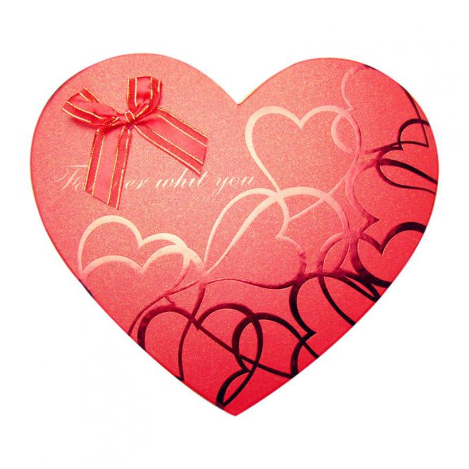 cajas del chocolate de 157g Art Paper Hard Cardboard Christmas que empaquetan barnizar 1