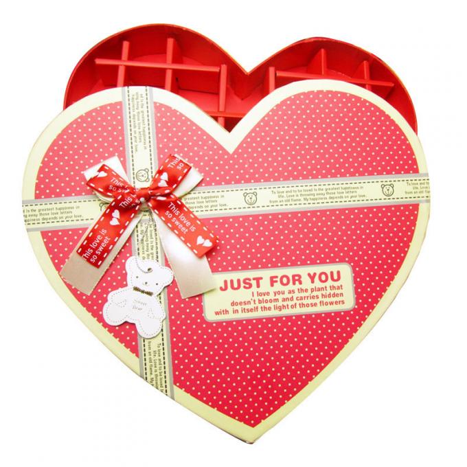 cajas del chocolate de 157g Art Paper Hard Cardboard Christmas que empaquetan barnizar 0