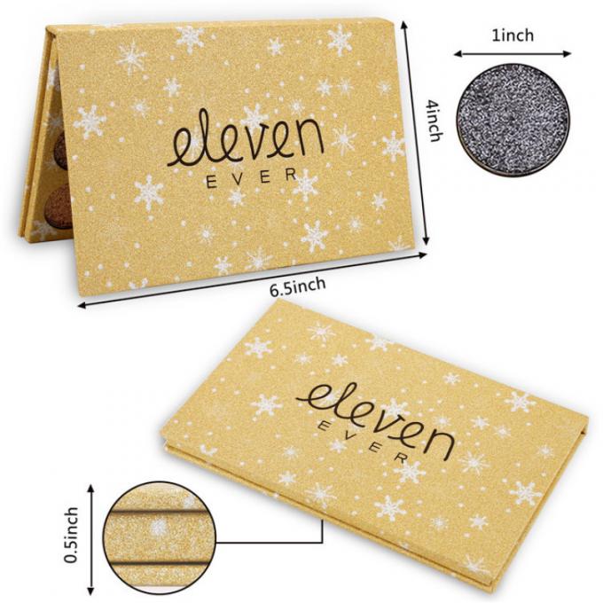 Paleta vacía magnética del sombreador de ojos de 15 colores con el espejo C1S C2S 0