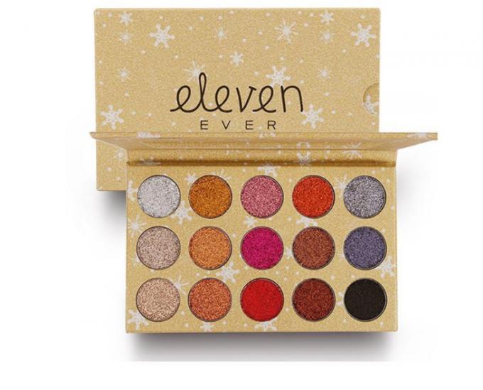 Paleta vacía magnética del sombreador de ojos de 15 colores con el espejo C1S C2S 1