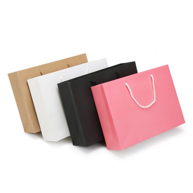 CMYK plano grande PNTONE recicló de papel las compras de Kraft bolsa la impresión 4C 0