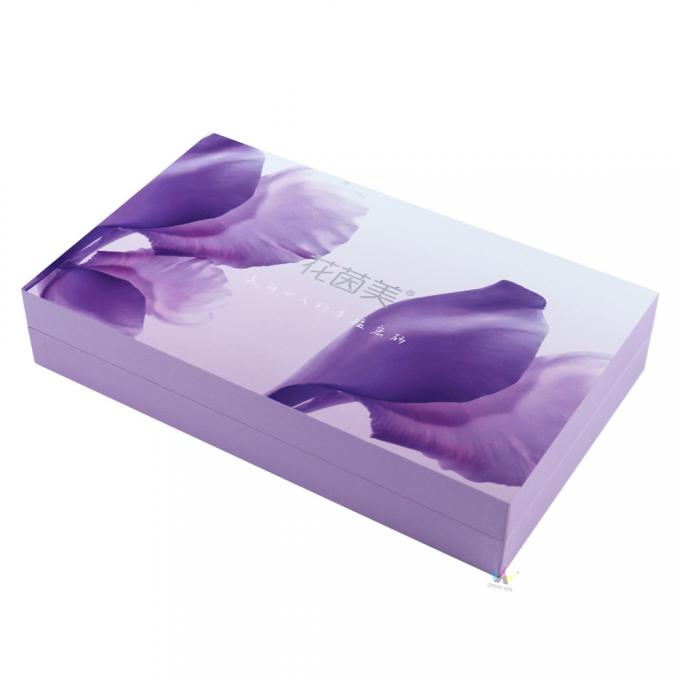 Caja de regalo de papel dura de la caja 190-350G de la colección de la barra de labios de PMS 1