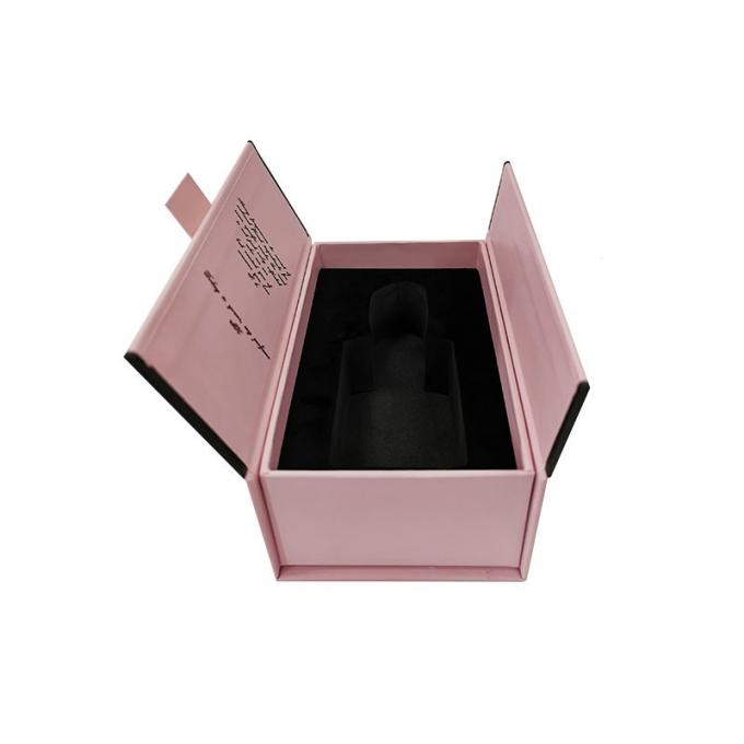 Caja de empaquetado del cierre de PMS del perfume magnético del regalo con el ODM del OEM de la cinta 2