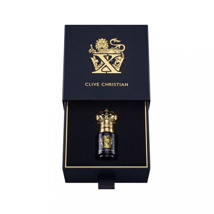 Hoja que sella la caja de empaquetado del perfume del regalo con la manija de la cinta 0