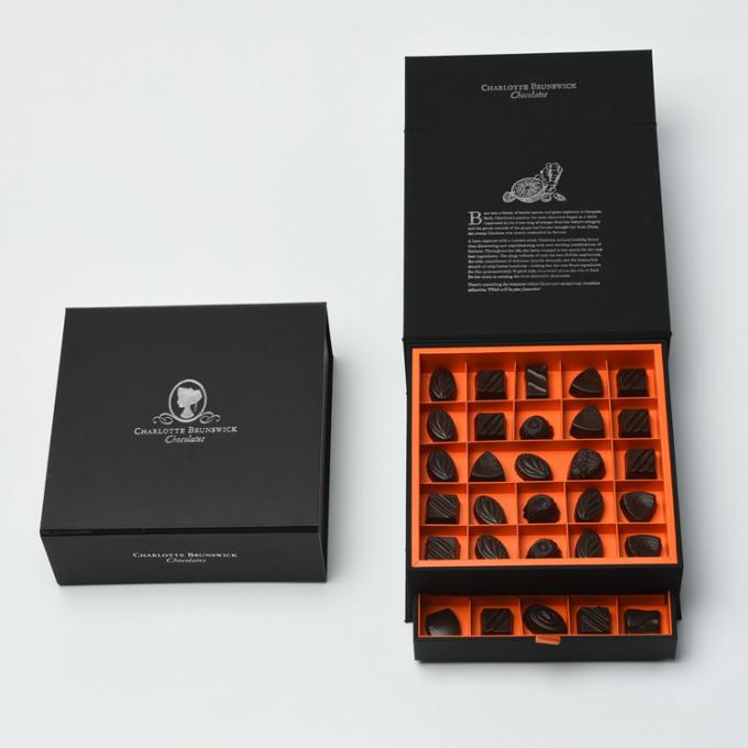 Trufa de chocolate del efecto del holograma que empaqueta resbalando el ODM del OEM de las cajas de regalo del cajón 1