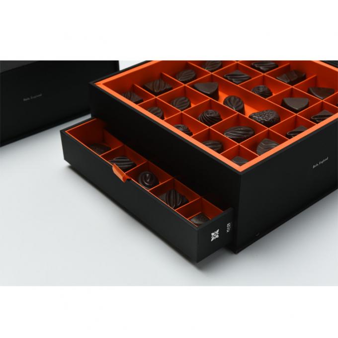 Trufa de chocolate del efecto del holograma que empaqueta resbalando el ODM del OEM de las cajas de regalo del cajón 0
