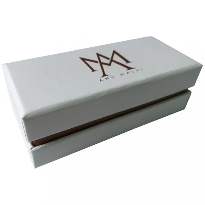 caja de regalo de lujo de la vela 100gsm que empaqueta la capa acuosa 1