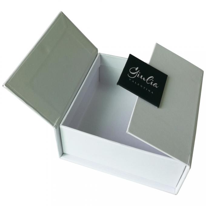La caja de empaquetado ROHS de Flip Top Magnetic Creative Jewelry aprobó 0