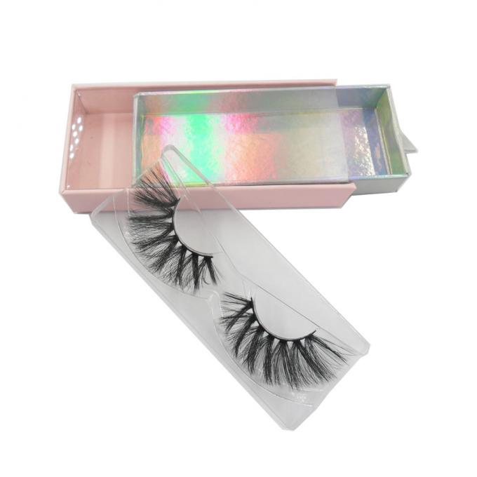 caja magnética de la pestaña de papel de lujo del regalo 100g con la ventana del PVC del PE 1