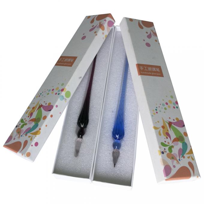 cartulina Pen Hard Gift Boxes del cartón de 2m m 163*52*24m m 0