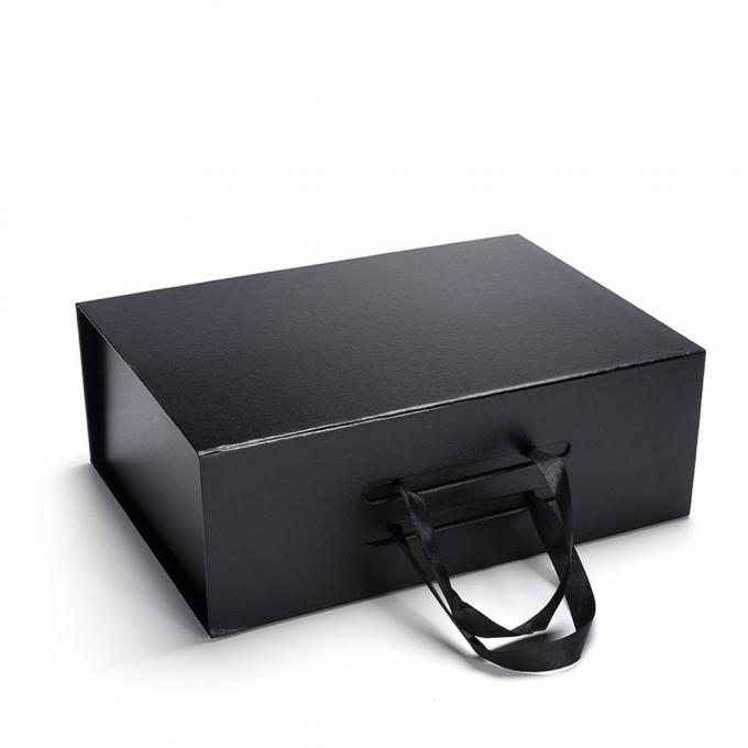 Cajas de regalo duras de CMYK que doblan la caja de papel con el cierre magnético 1