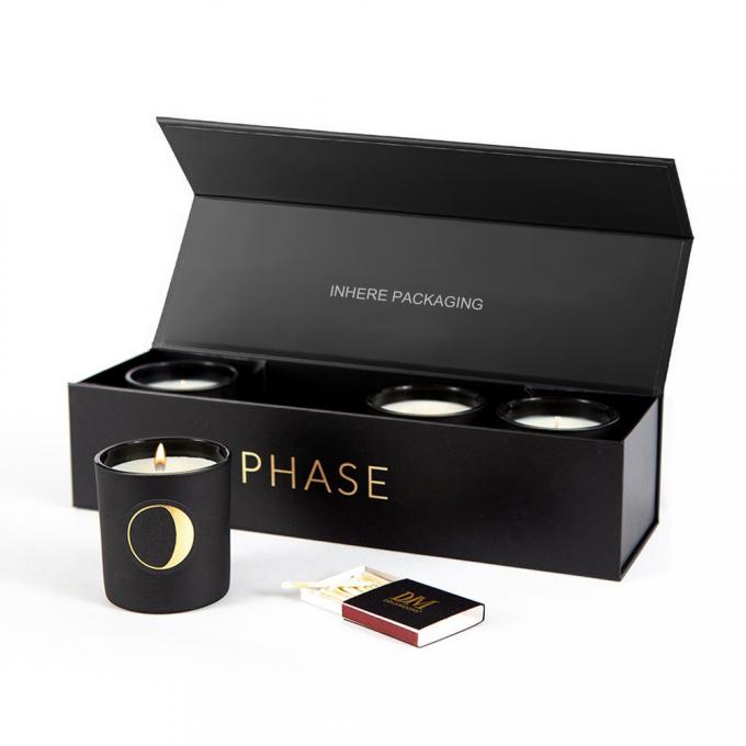 CDR perfumados amistosos PDF del AI de la caja de regalo de las velas de 157G Art Paper ECO 0