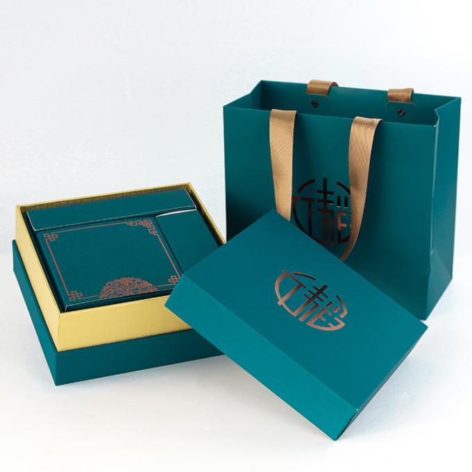 Caja de regalo cosmética de ROHS que empaqueta las cajas de cartón de EVA Form Base And Lid 1