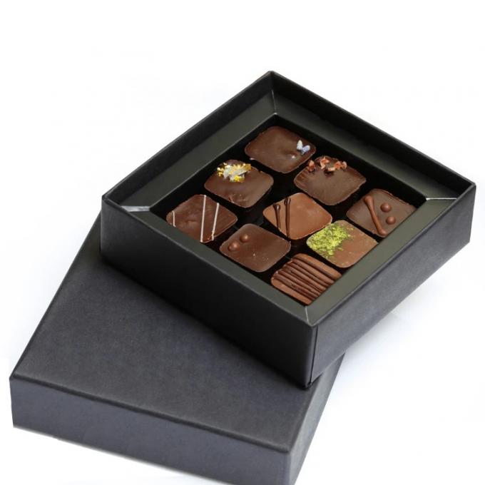 caja de regalo del chocolate 4C que empaqueta las cajas de cartón amistosas de Eco 128gsm 2