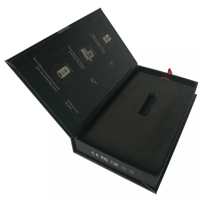 caja de cartón del aceite esencial de 100g C1S Matt Lamination de empaquetado magnético 0