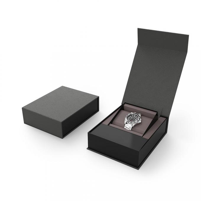 Las cajas de regalo rígidas del reloj de la cartulina del cierre magnético de CCNB 250gsm A3 A9 acanalaron 1