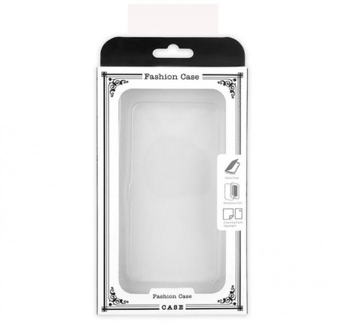 4,7 pulgadas accesorios móviles de 5,5 pulgadas que empaquetan el ODM claro del OEM de las cajas de plástico del Pvc 0